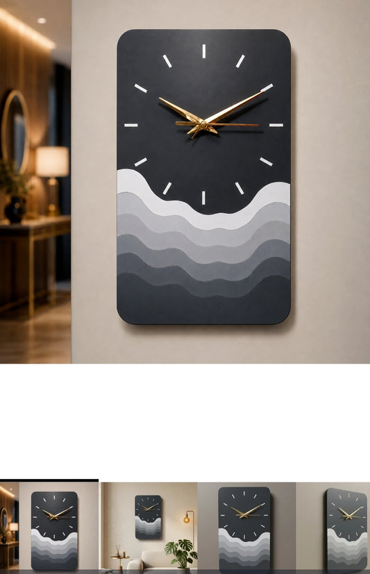 Trending wooden home wall clocks