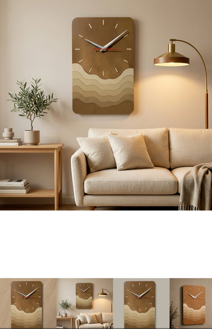 Trending wooden home wall clocks