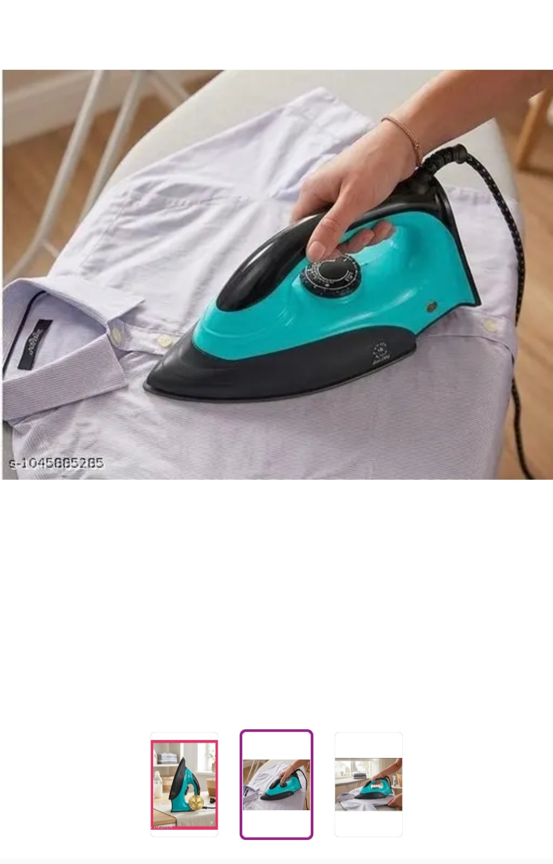 Smart branded iron box