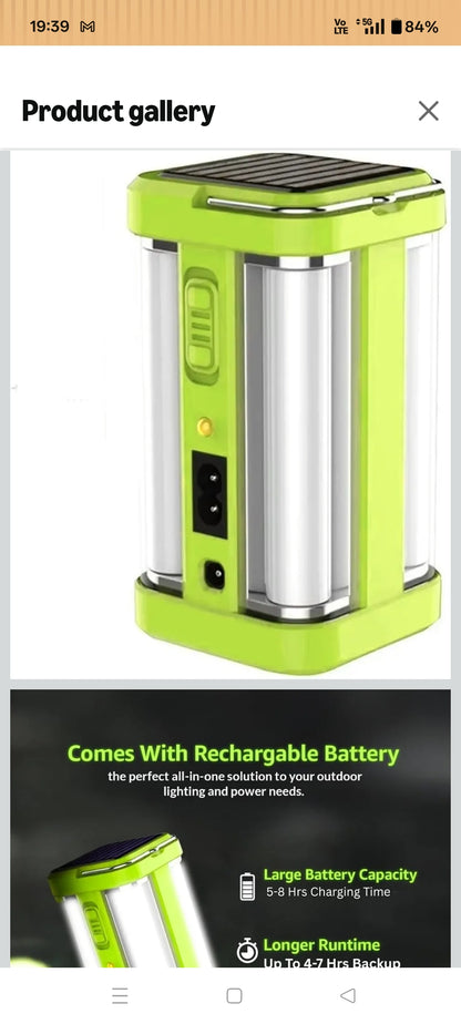 Solar charger bulbs